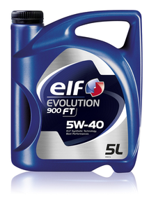 Масло моторное синтетическое - ELF 5W40 EVOLUTION 900 FT 5л
